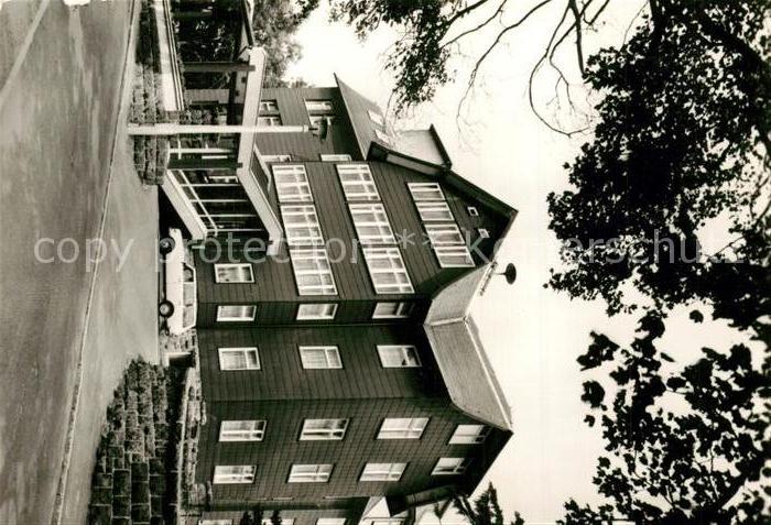 Oberhof Thueringen Konsum-Erholungsheim-Oberhof