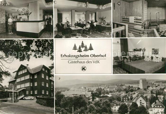 Oberhof Thueringen Erholunghsiem Gaestehaus des VdK