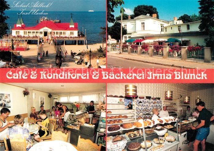 Ahlbeck Ostseebad Cafe Irma Blunck Seebruecke