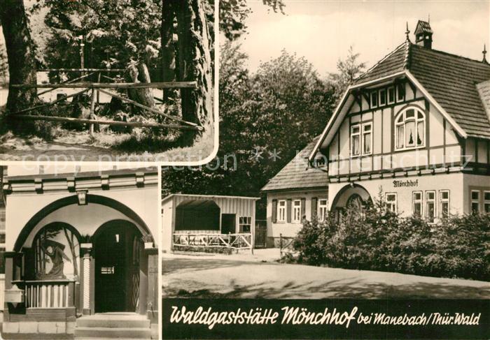 Manebach Waldgaststaette Moenchhof