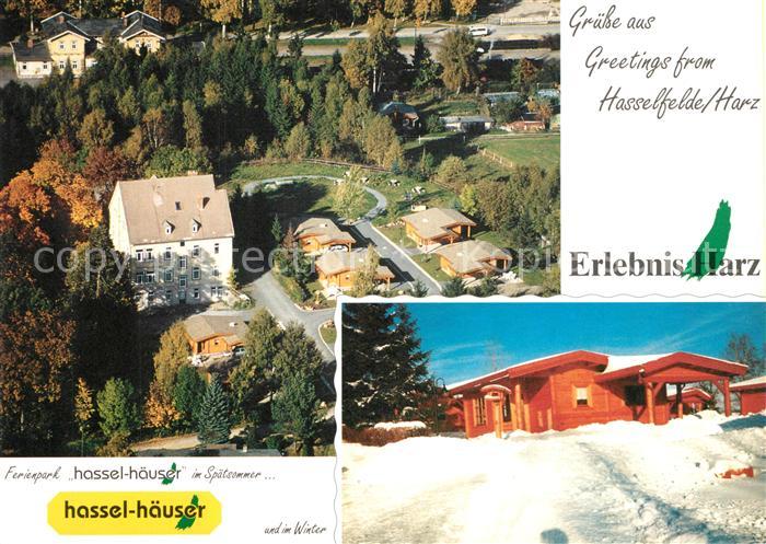 Hasselfelde Fliegeraufnahme Ferienheim Hassel-Haeuser