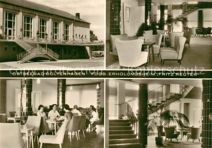 Boltenhagen Ostseebad Erholungsheim Fritz Reuter