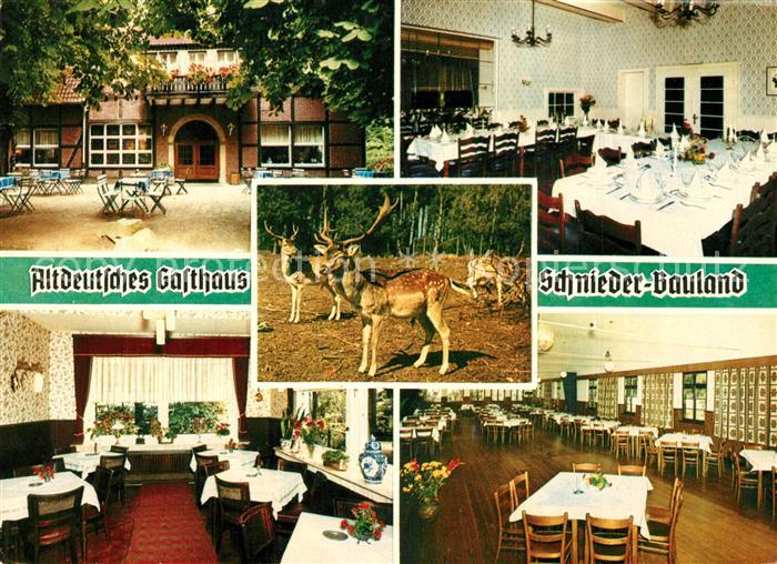 Coesfeld Altdeutsches Gasthaus Schnieder Bauland Wild
