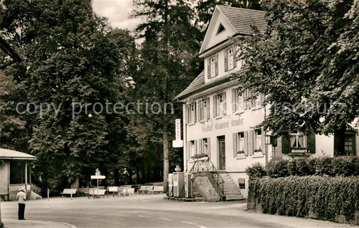 Oppenau Gasthof Brauerei Bruder