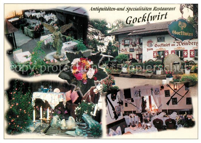 Stephanskirchen Simssee Antiquitaeten Restaurant Gocklwirt