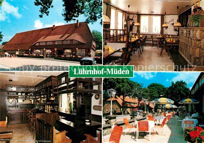 Mueden oertze Hotel Restaurant Luehrnhof Terrasse
