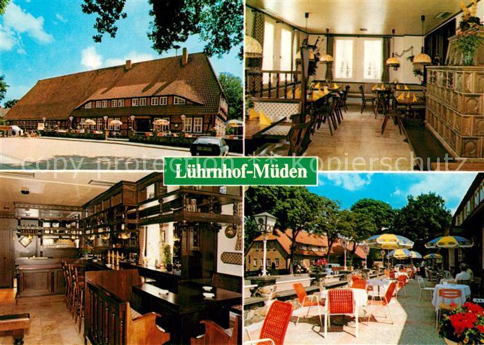 Mueden oertze Gasthaus Luehrnhof Terrasse Naturpark Suedheide