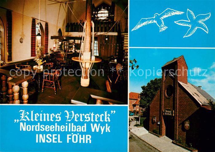 Wyk Foehr Kleines Versteck Gaststaette Nordseeheilbad