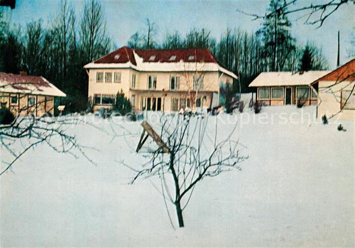 Baek Freizeitheim der ev. reformierten Gemeinde Hamburg Altona im Winter