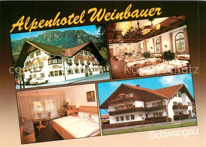 Schwangau Alpenhotel Weinbauer Fremdenzimmer Restaurant