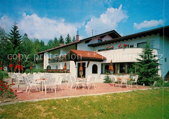 Sonthofen Oberallgaeu Hotel Restaurant Tiefenberger Hof Terrasse