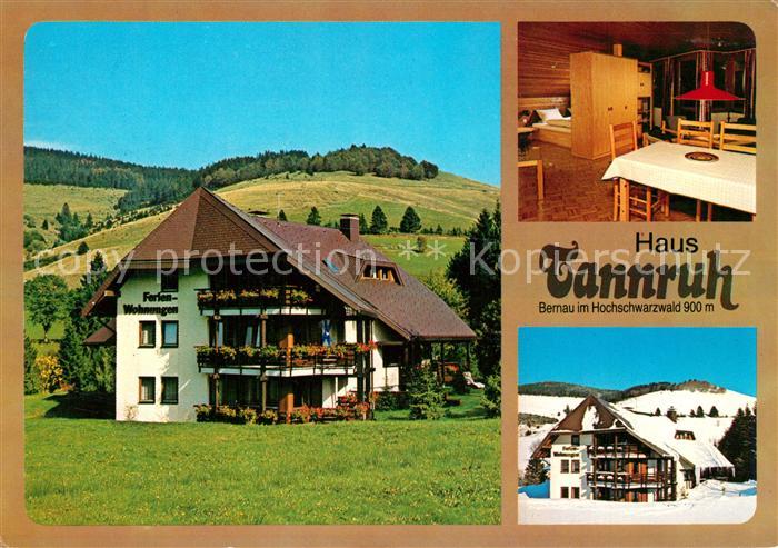Bernau Schwarzwald Gaestehaus Pension Ferienwohnungen Haus Tannruh
