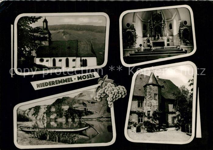 Niederemmel Mosel Loreley Kirche Innenansicht