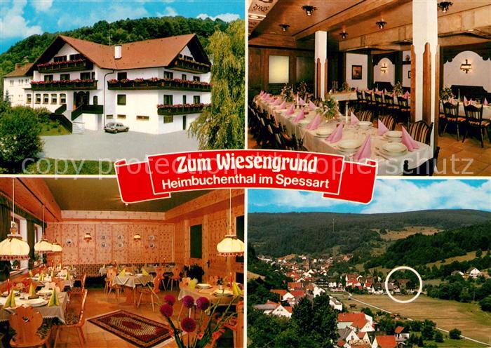 Heimbuchenthal Hotel Restaurant Cafe Pension Zum Wiesengrund Panorama