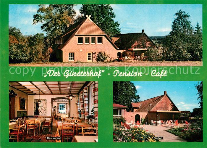 Wulfstorf Pension Cafe Ginsterhof Restaurant Garten