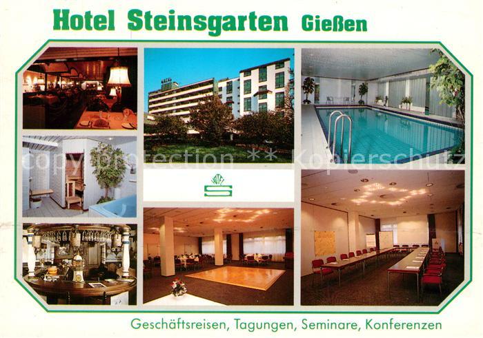 Giessen Lahn Hotel Steinsgarten Restaurant Bar Tagungsraum Hallenbad