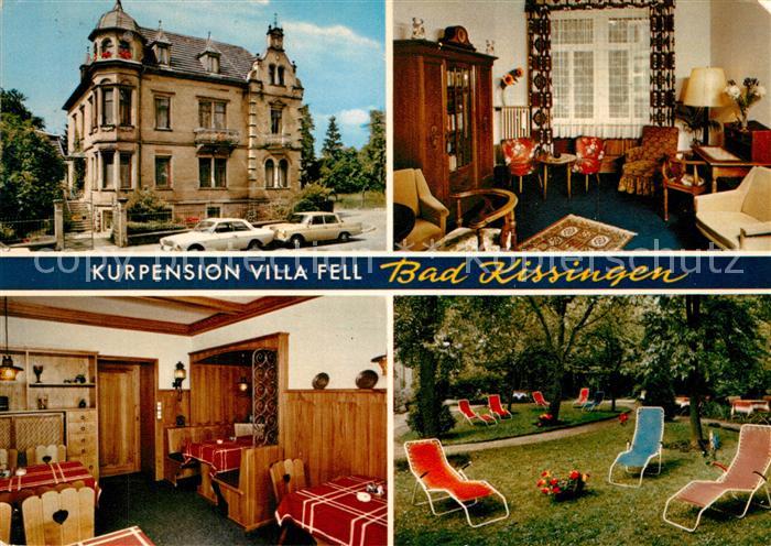 Bad Kissingen Kurpension Villa Fell Liegewiese
