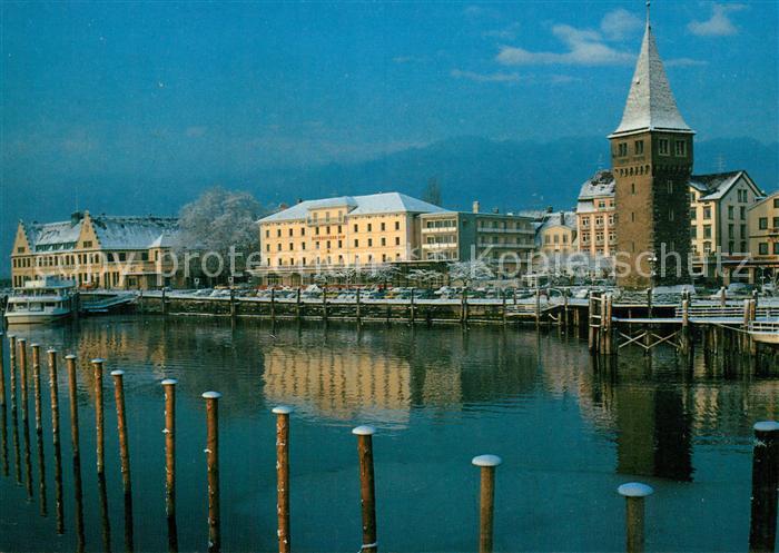 Lindau Bodensee Hotel Bayerischer Hof Ansicht vom See aus