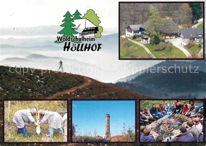 Reichenbach Gengenbach Waldschulheim Hoellhof Landschaftspanorama Schwarzwald