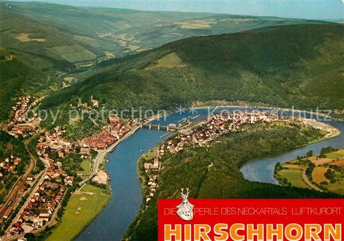 Hirschhorn Neckar Fliegeraufnahme
