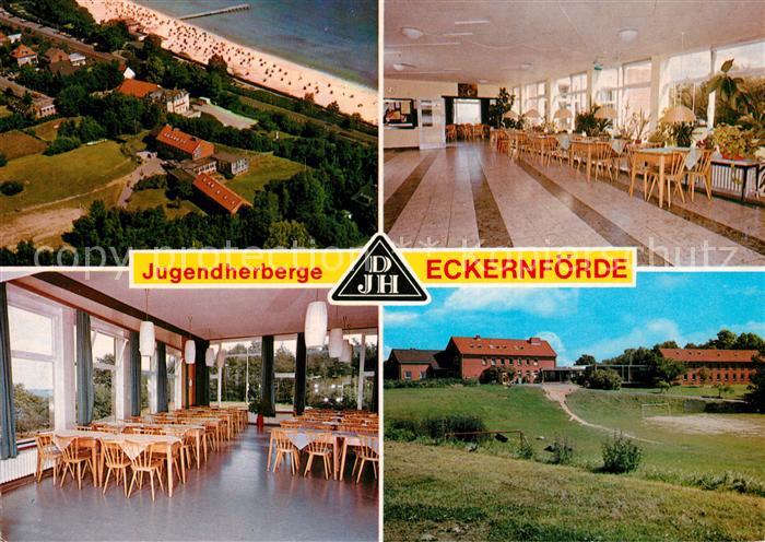 Eckernfoerde Jugendherberge Fliegeraufnahme