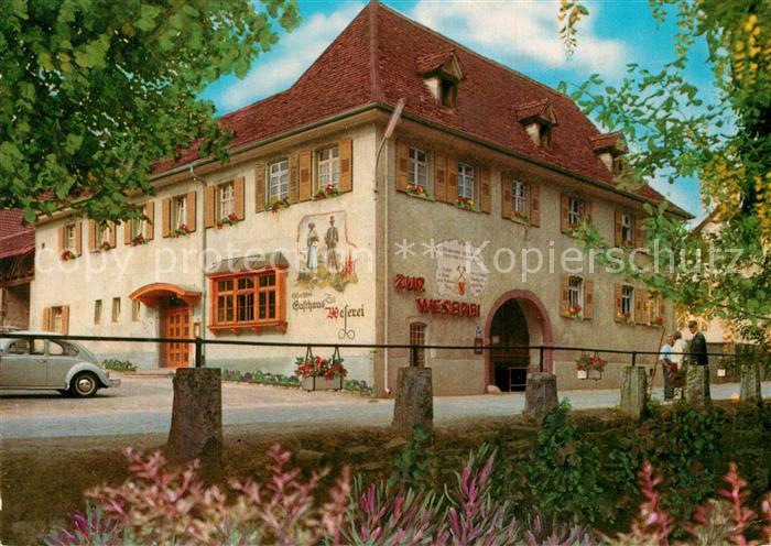 Kandern Historisches Gasthaus zur Weserei