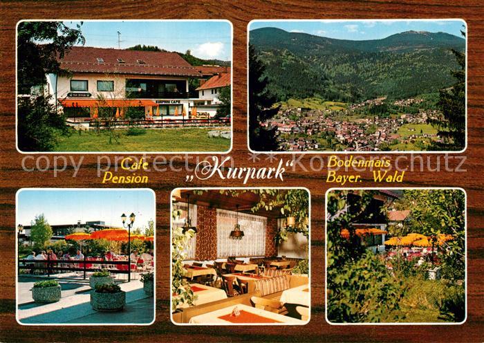 Bodenmais Cafe Pension Kurpark Panorama Bayerischer Wald