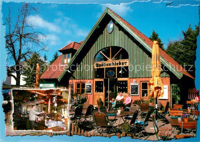 St Peter-Ording Spoekenkieker Gaststaette Terrasse