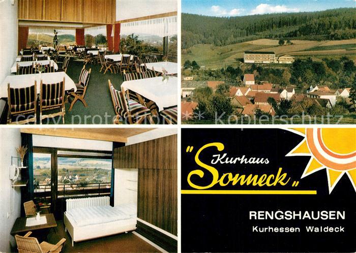 Rengshausen Hessen Kurhaus Sonneck Panorama