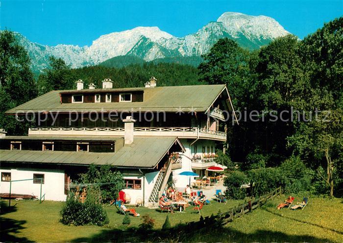 Schoenau Berchtesgaden Hotel Pension Woelfler Lehen Alpenblick