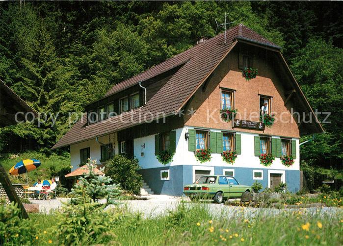 Zell Harmersbach Pension Cafe Vesperstube Waldhuesli Schwarzwald