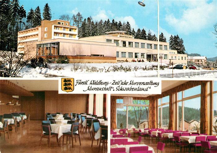 Neutrauchburg Fuerstliche Waldburg Zeil'sche Kurverwaltung Kuranstalt Schwabenla