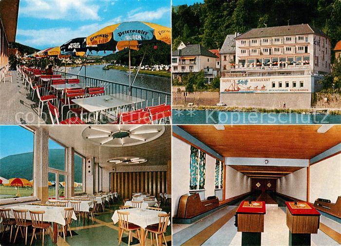 Neckarsteinach Hotel Restaurant Schiff Kegelbahn