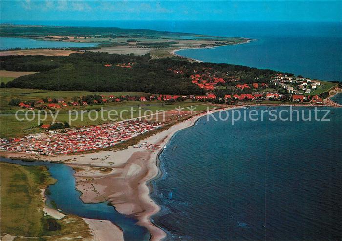 Hohwacht Ostseebad Fliegeraufnahme