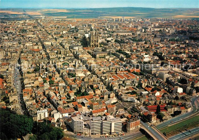Reims Champagne Ardenne Fliegeraufnahme