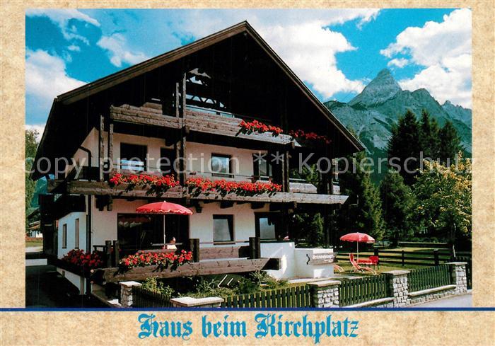 Ehrwald Tirol Haus beim Kirchplatz