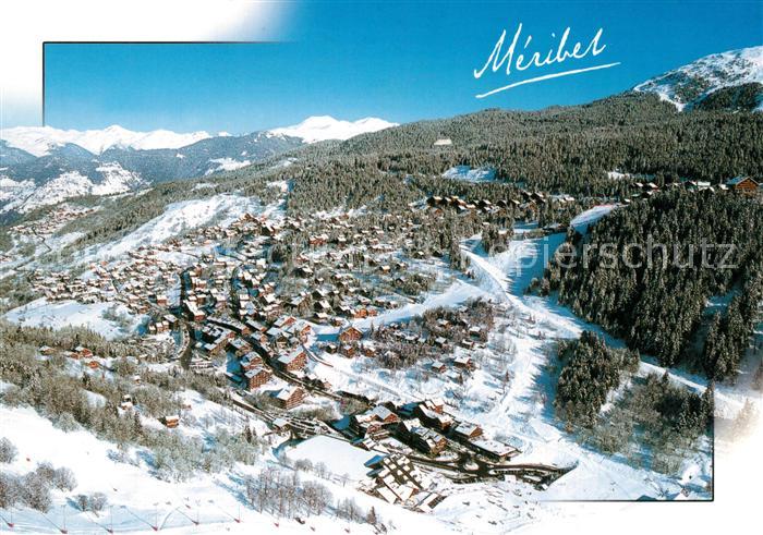 Meribel Vue aerienne panoramique