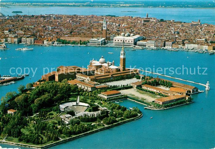 Venezia Venedig Veduta aerea Isola di San Giorgio