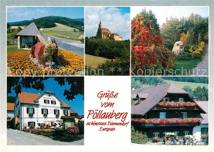 Poellauberg Kapelle Gotische Wallfahrtskirche Park Berggasthof Koenig