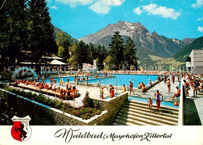 Mayrhofen Zillertal Frei und Hallenbad mit Gruenberg