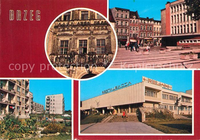 Brzeg Brieg Schlesien Miasto nadOdra w wojewodztwie opolskim W latach