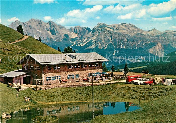 Seiser Alm Dolomiten Rifugio Molignon Huette