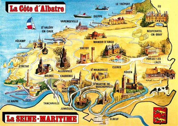 Seine-et-Marne Gebietskarte