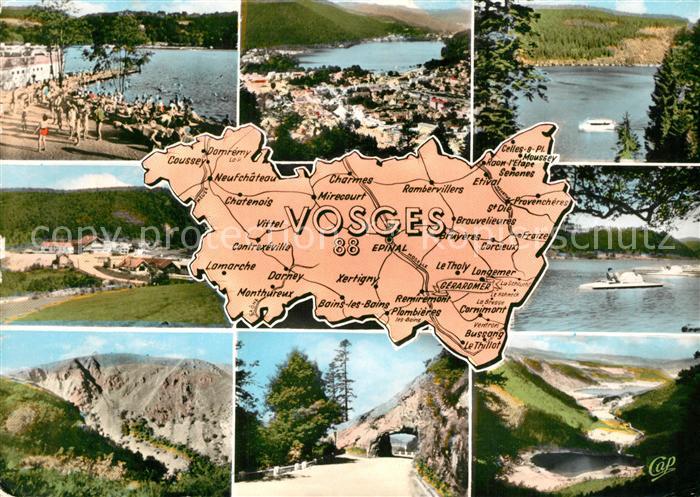 Vosges Vogesen Region Gerardmer et ses environs