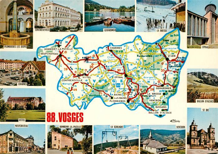 Vosges Vogesen Region Remiremont Ballon d’Alsace Contrexeville Ventron Gerardmer