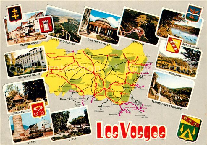 Vosges Vogesen Region Remiremont Ballon d’Alsace Contrexeville Ventron Gerardmer