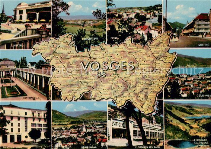 Vosges Vogesen Region Remiremont Ballon d’Alsace Contrexeville Ventron Gerardmer