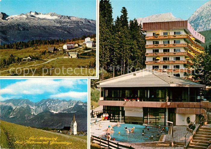 Bad Mitterndorf mit Grimming Kurhotel Bad Heilbrunn Tauplitzalm