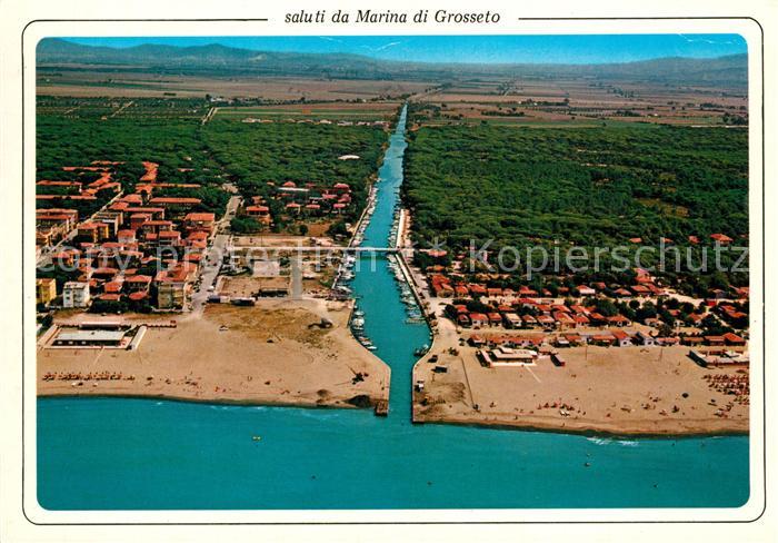 Marina di Grosseto Fliegeraufnahme