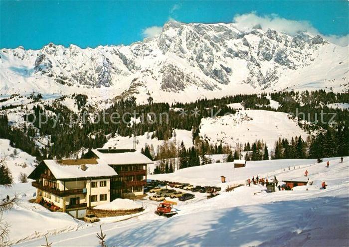 Dienten Hochkoenig Alpengasthof uebergossene Alm